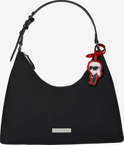 Karl Lagerfeld Schultertasche 'Ikon' in One Size in schwarz, Produktansicht