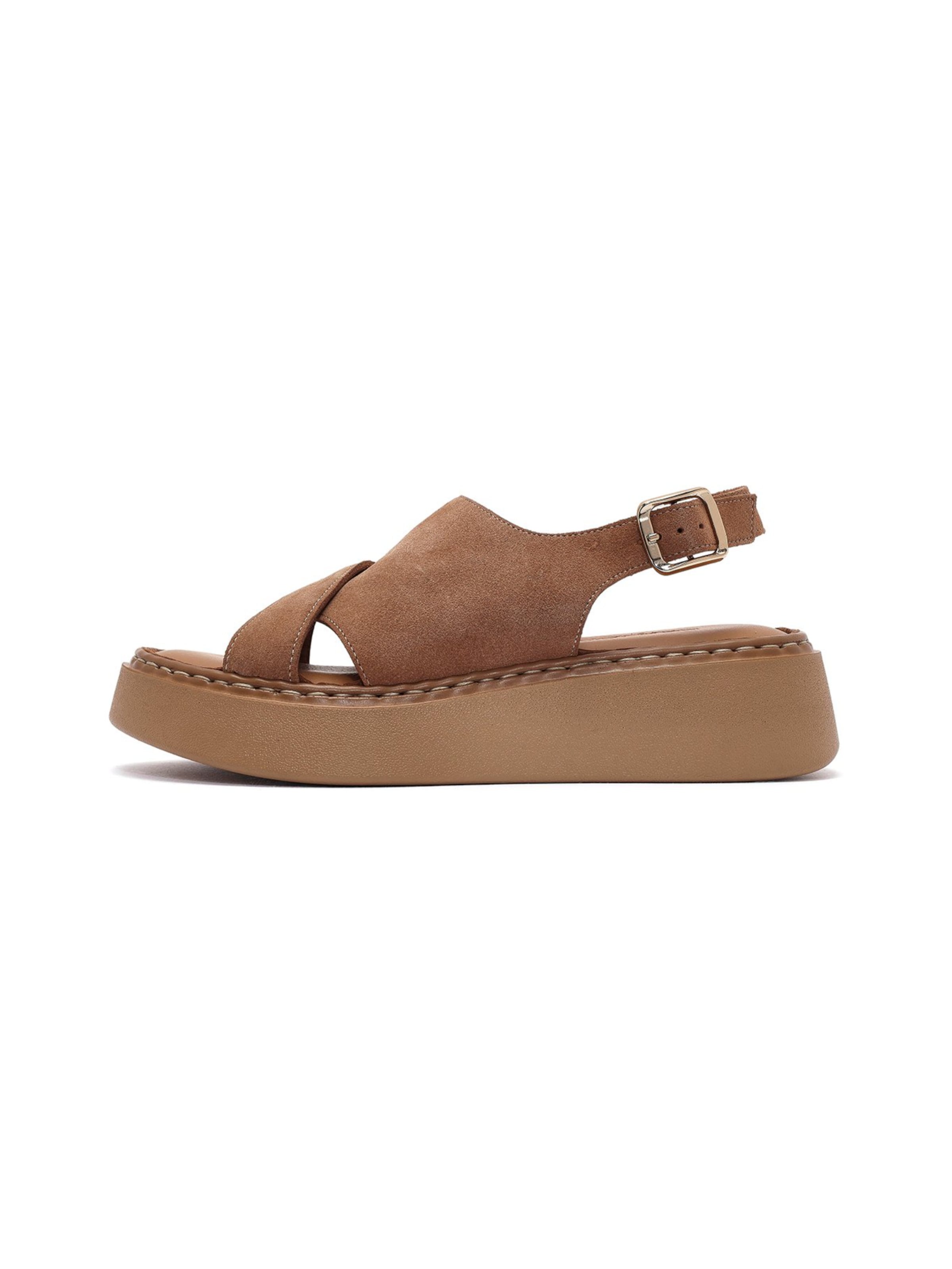 Derimod Sandal in Brown: front
