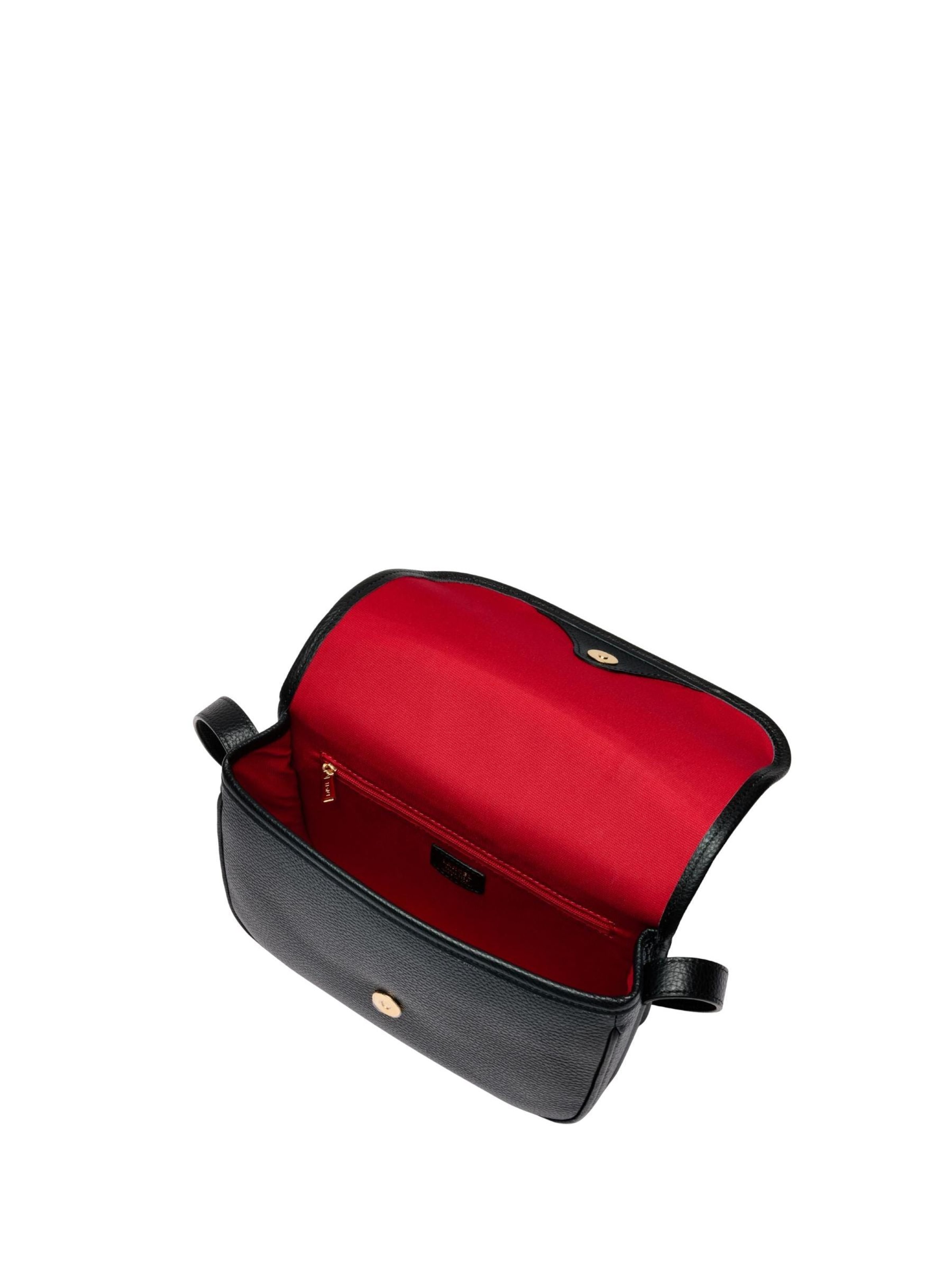 Lancel Schoudertas 'Rabat M Victoire Noir Femme' in Zwart