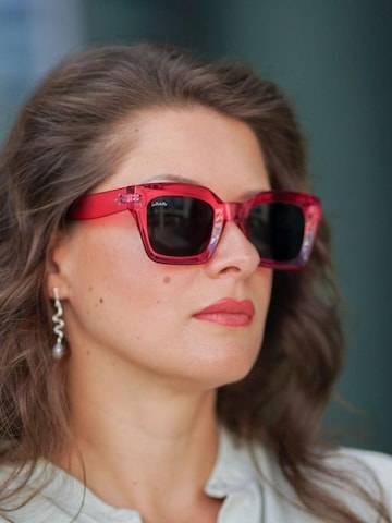 Lunettes de soleil 'Luum Sunglasses - Sustainable Polarized UV400 Protection' La Moda Me en rose