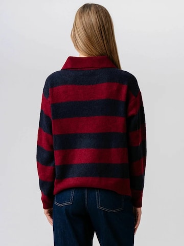 Pull-over ' Nora Knit ' TEESHOPPEN en rouge