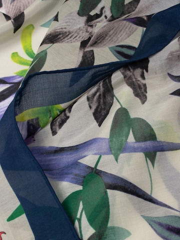 MayTree Sjaal 'Seidentuch mit Baumwolle' in Lila