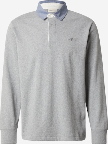 GANT Тениска в сиво: отпред