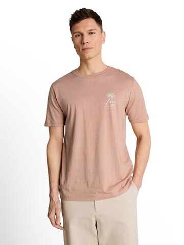 TOM TAILOR DENIM Shirt in Oranje: voorkant