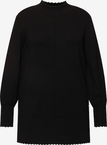 Ulla Popken Pullover in Schwarz: Vorderseite