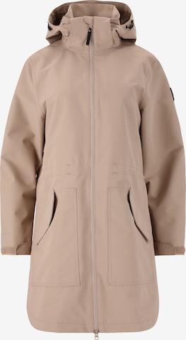 Whistler Outdoor Jacket in Beige: front