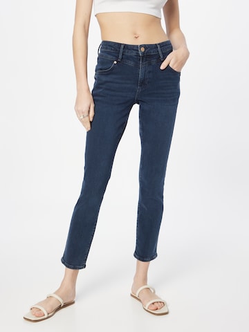 s.Oliver Slimfit Jeans in Blauw: voorkant