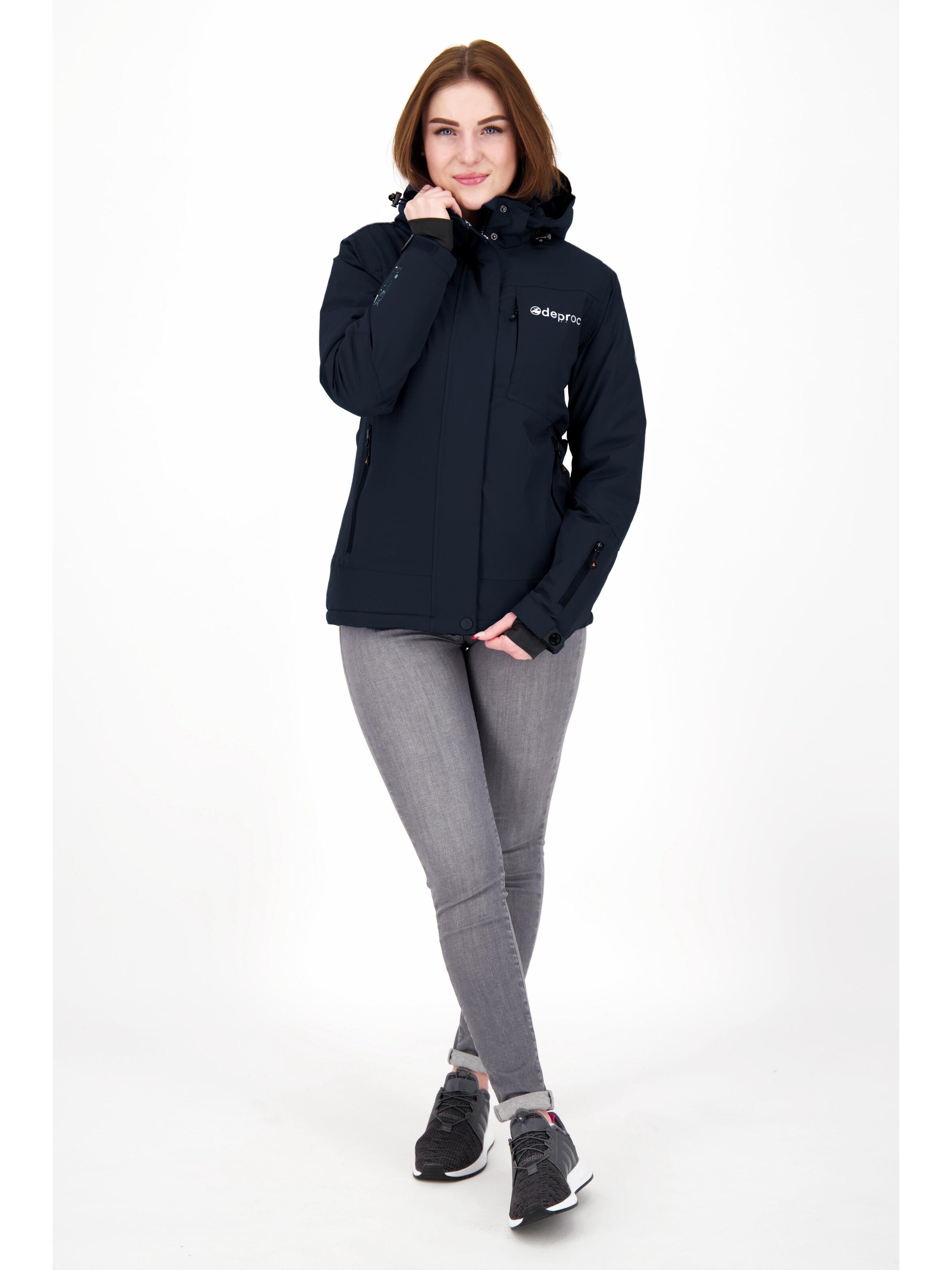 deproc Winter Jacket 'MONTREAL WMN' in Blue