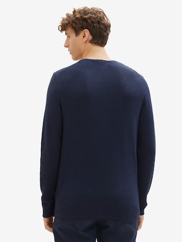 TOM TAILOR DENIM Pullover in Blau