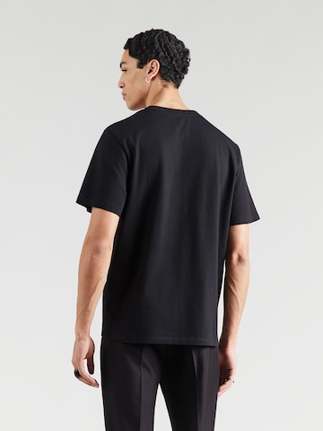 SELECTED - Camiseta 'SLHATLAS' en negro