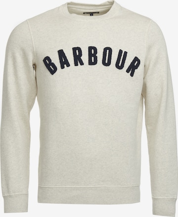 Barbour - Sweatshirt em bege: frente