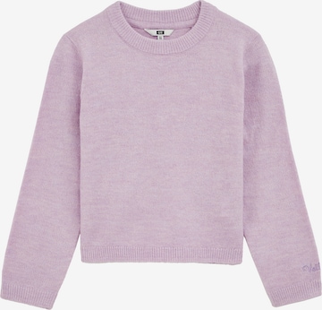 purpurinė WE Fashion Megztinis: priekis