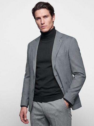 BENVENUTO Regular fit Business-colbert in Blauw: voorkant