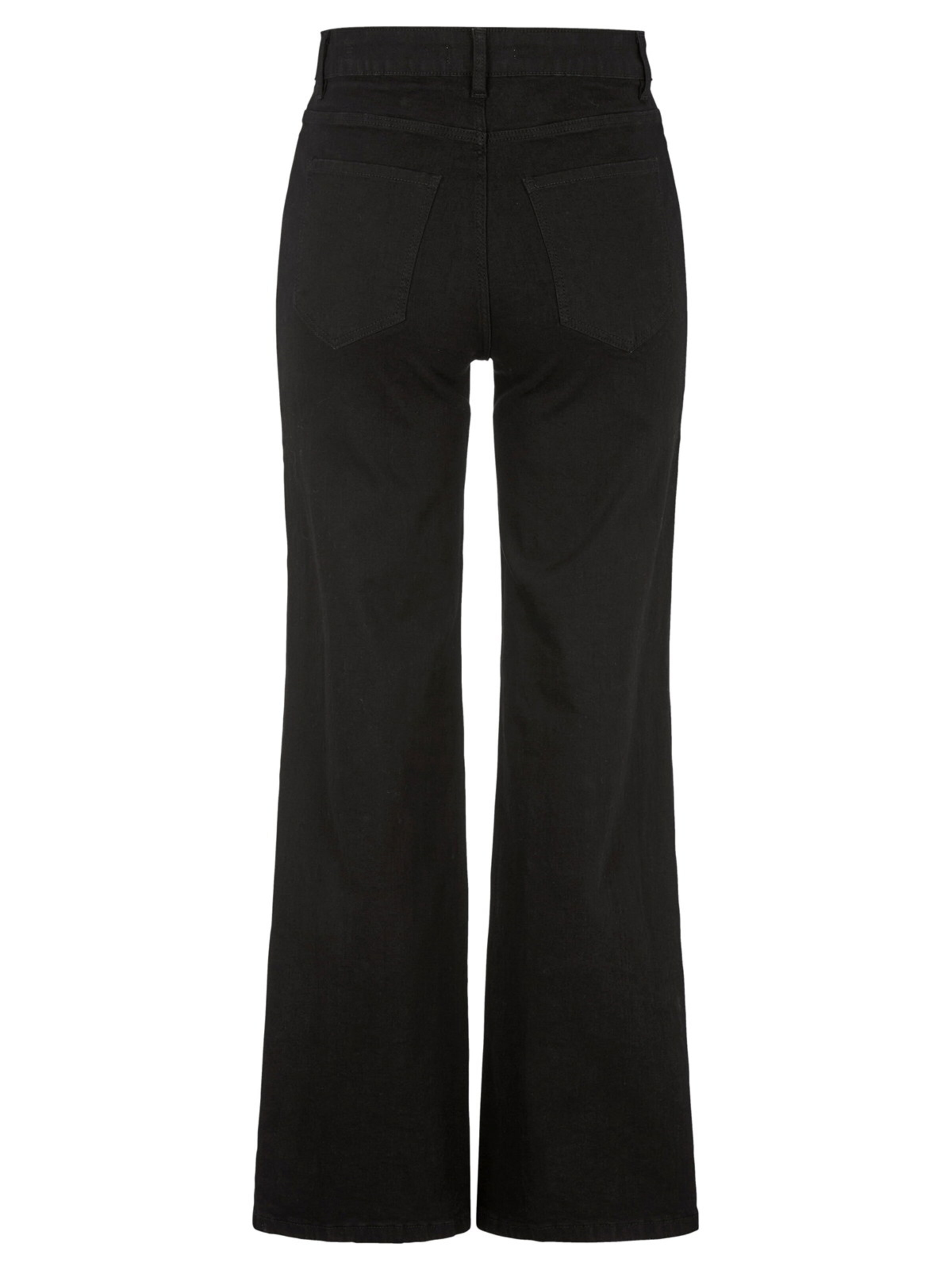 Cellbes of Sweden Wide leg Jeans 'Maria' in Black