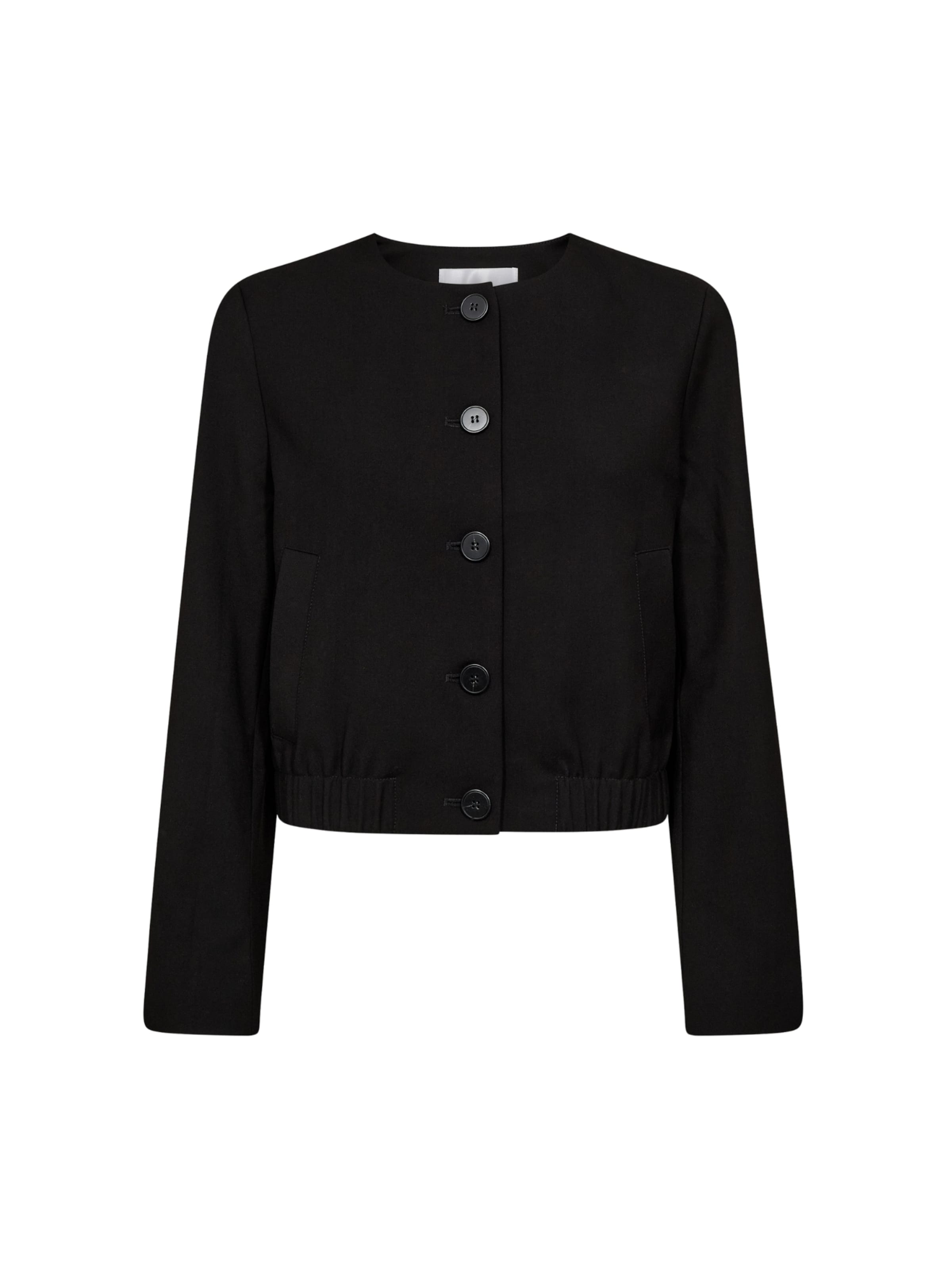 Giacca di mezza stagione ' MattyCC ' di co'couture in nero: frontale