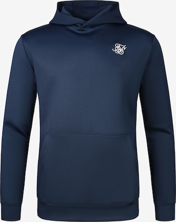 SikSilk Collegepaita 'Essentials' värissä sininen: etupuoli