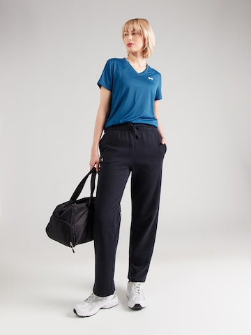 Regular Pantaloni sport 'Rival' de la UNDER ARMOUR pe negru