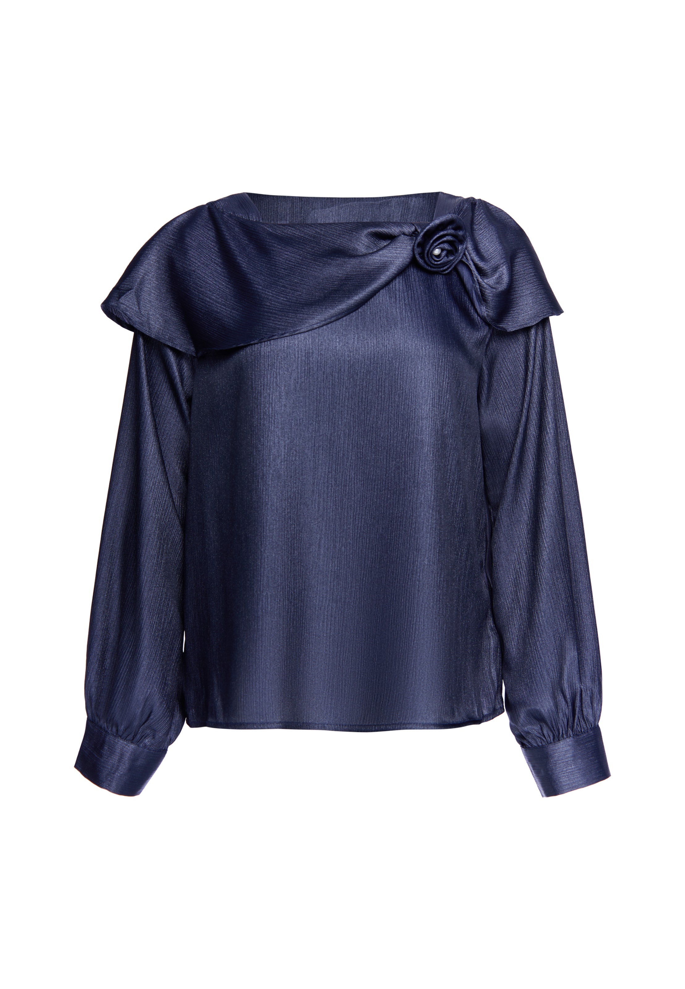 faina Blouse in Blue: front