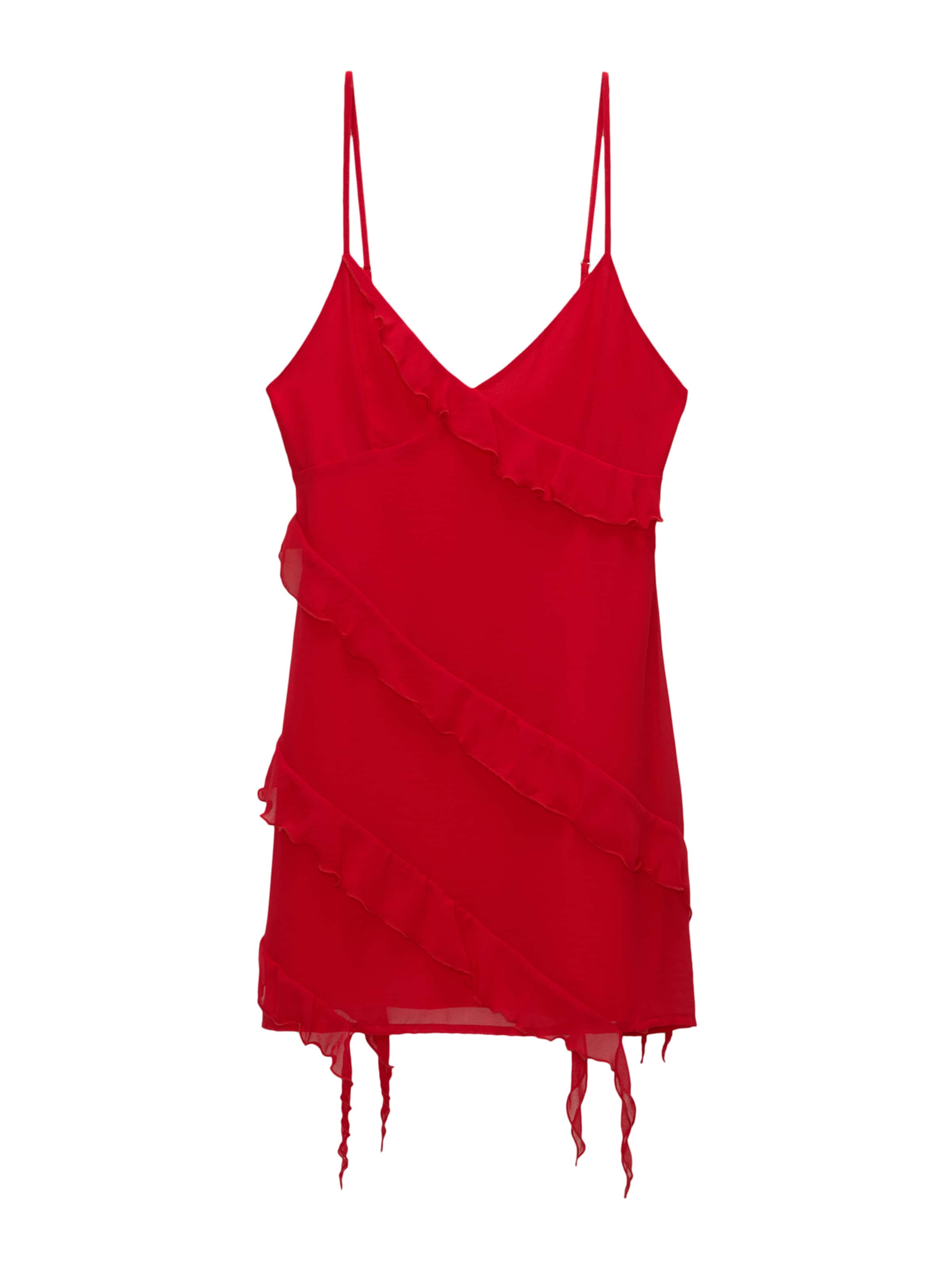 Pull&Bear Coctailkjole i rød: forside