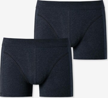 Boxers SCHIESSER en bleu : devant