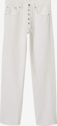 Loosefit Jeans 'Carlota' di MANGO in bianco: frontale