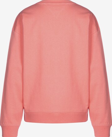 Tommy Jeans Sweatshirt 'Relaxed Gym' in Orange