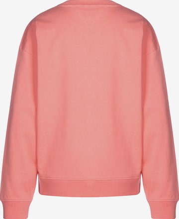 Tommy Jeans Sweatshirt 'Relaxed Gym' in Orange