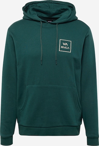 RVCA Sweatshirt in Green: front