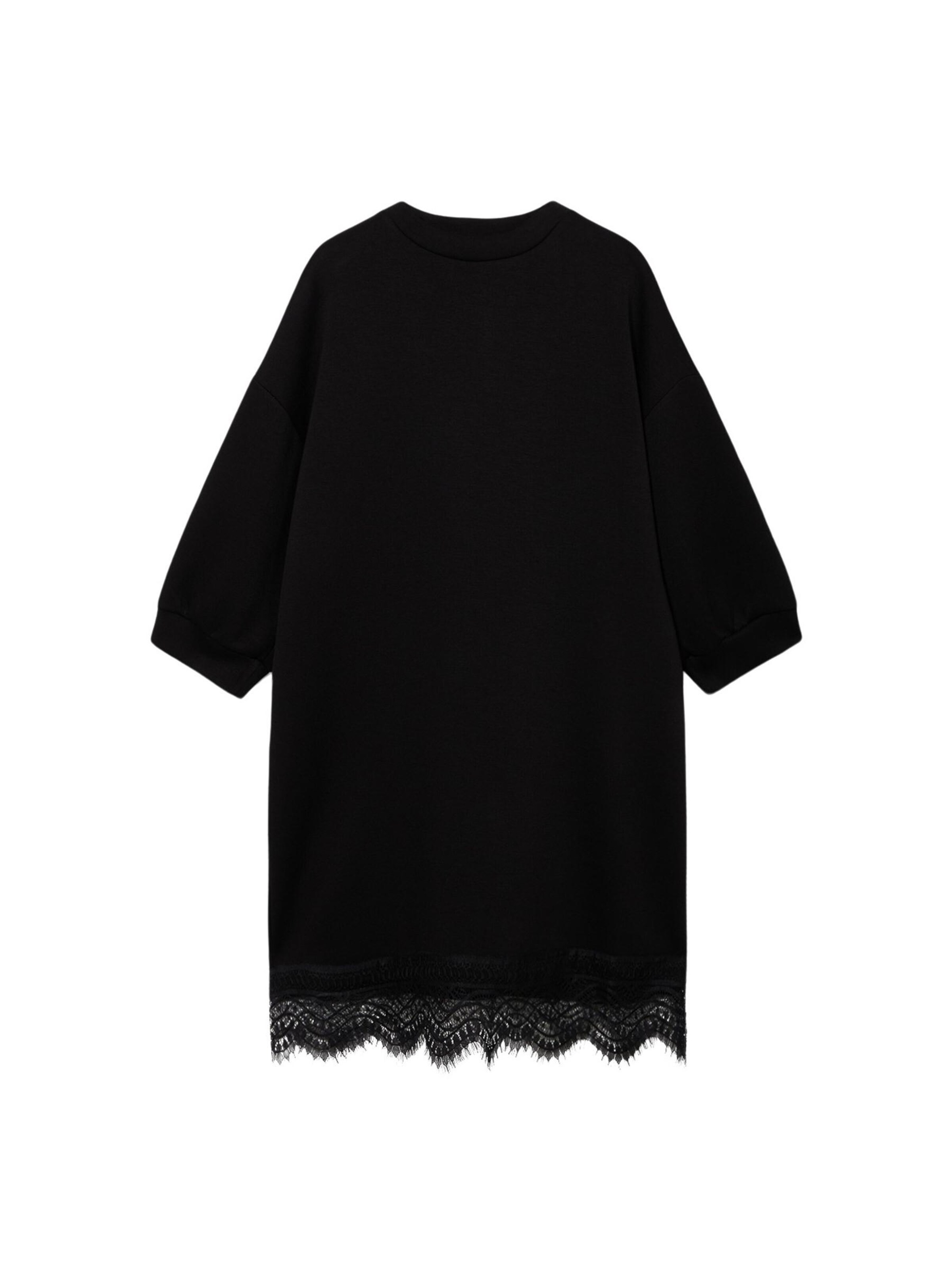 oltre - Vestido en negro: frente