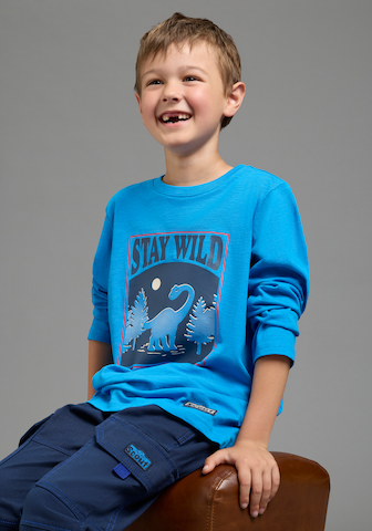 SCOUT Shirt in Blue: front