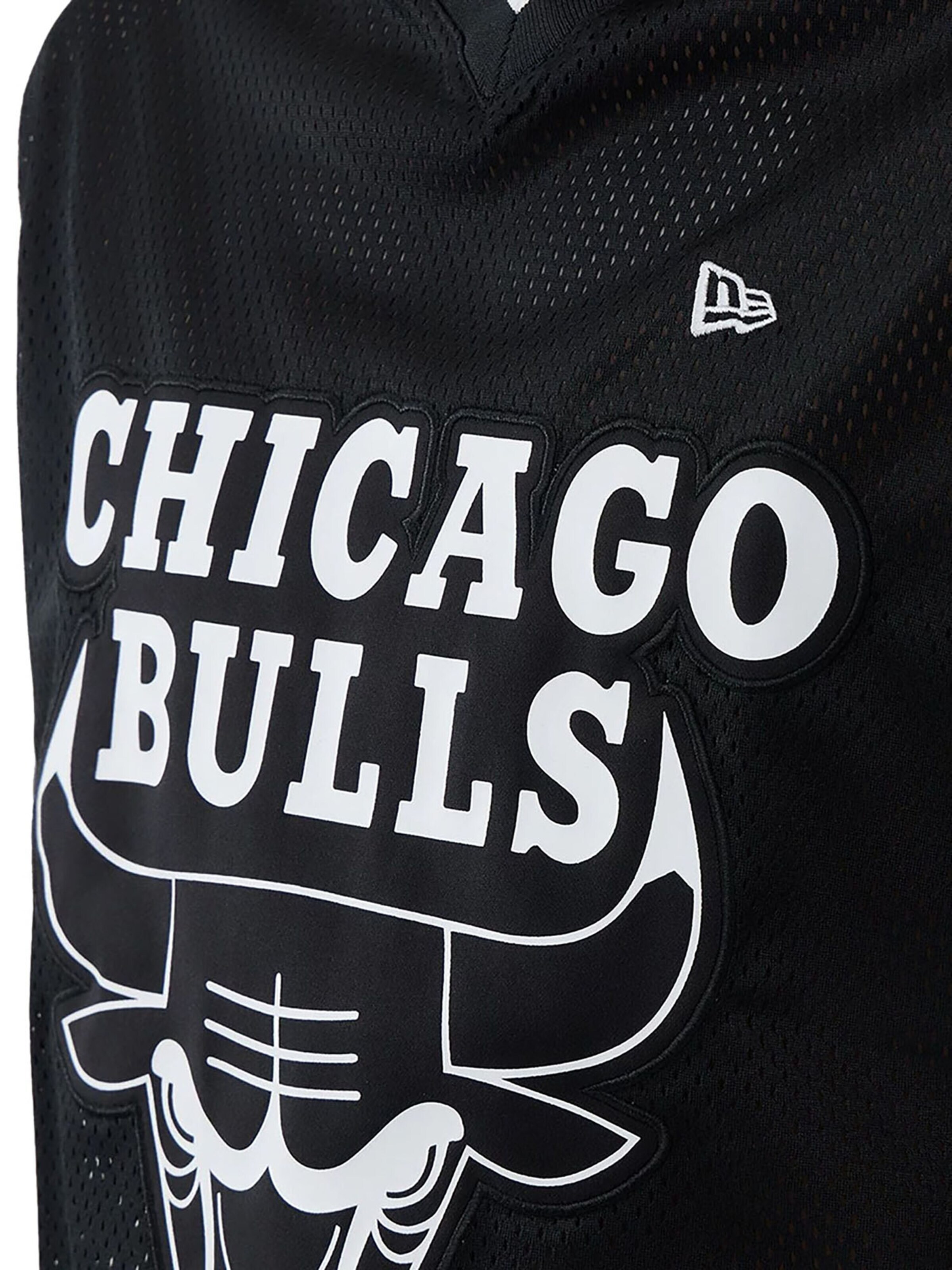 NEW ERA Shirt 'NBA Chicago Bulls'‌‌‌‌ in Schwarz