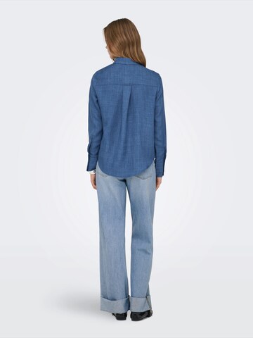 ONLY Blouse 'ONLBETTY MELLI' in Blue