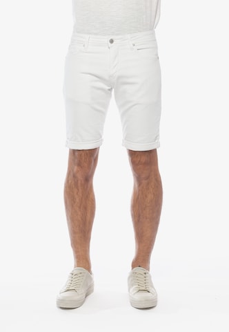 Le Temps Des Cerises Regular Pants 'BODO' in White: front