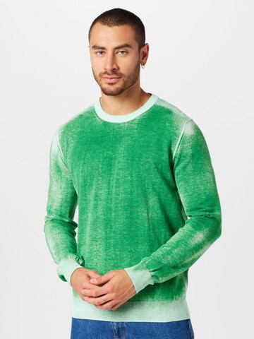 Dondup Pullover 'GIROCOLLO' i grøn: forside