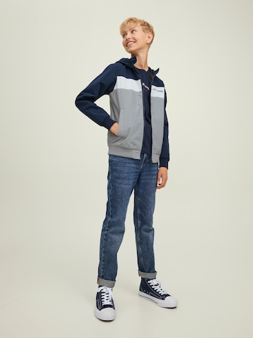 Jack & Jones Junior Between-Season Jacket 'Rush' in Blue