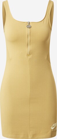 Nike Sportswear - Vestido en amarillo: frente