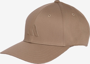 Casquette de sport 'New Logo' ADIDAS PERFORMANCE en marron : devant