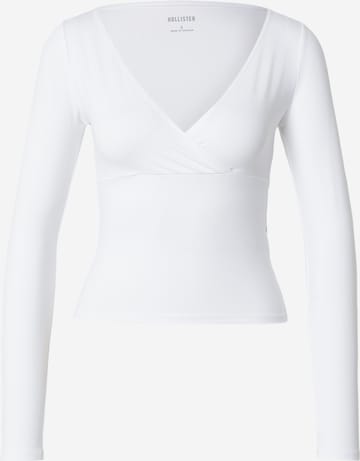 HOLLISTER Shirt in White: front