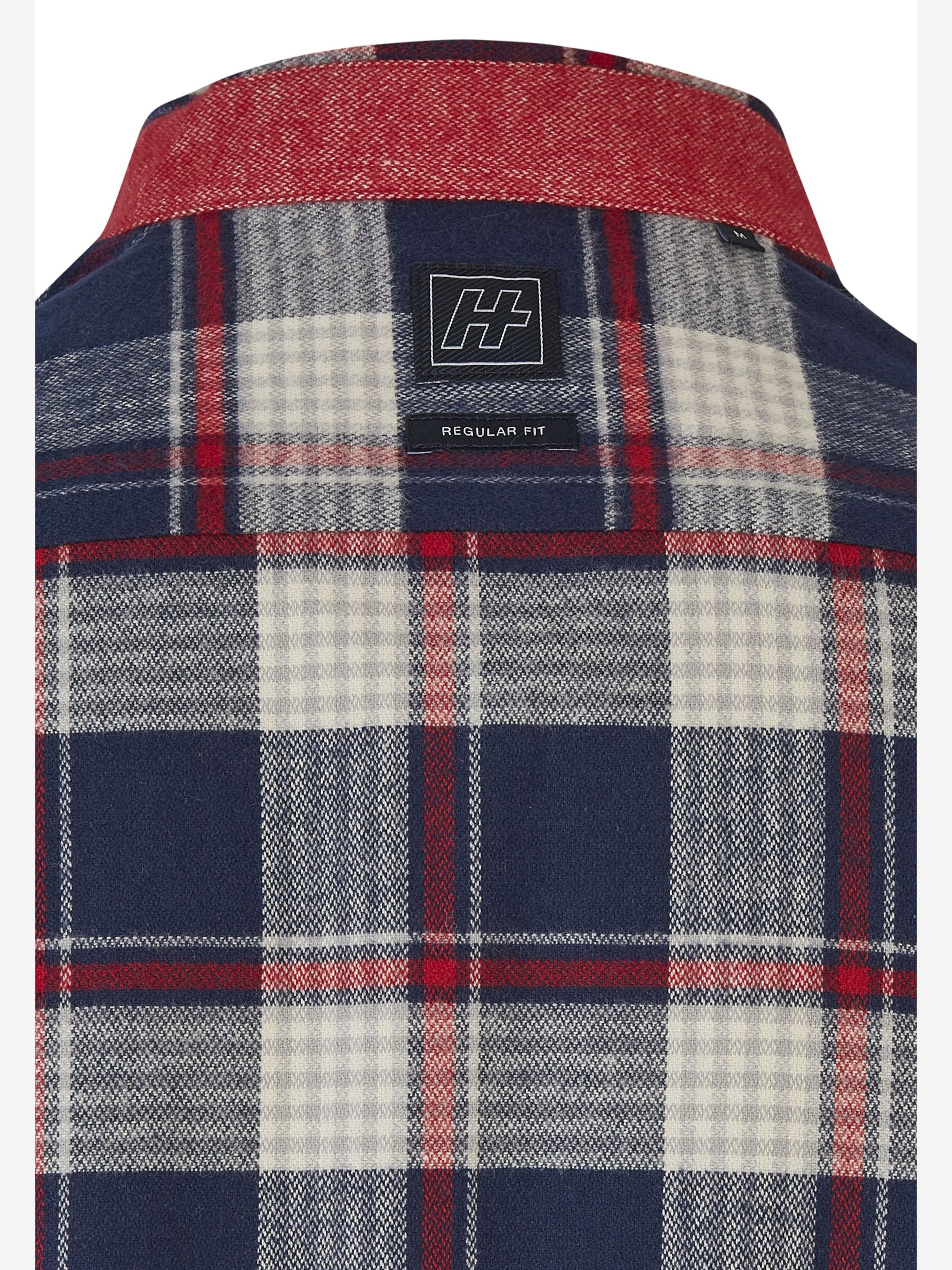 Coupe regular Chemise HECHTER PARIS en bleu