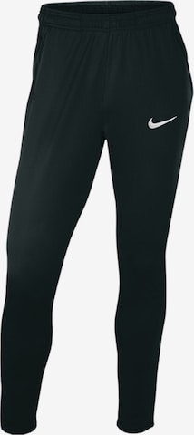 NIKE Workout Pants in Black: front