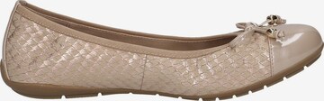 CAPRICE Ballet Flats in Beige