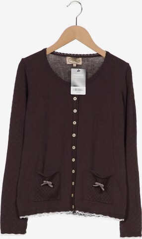Sorgenfri Sylt Sweater & Cardigan in S in Brown: front