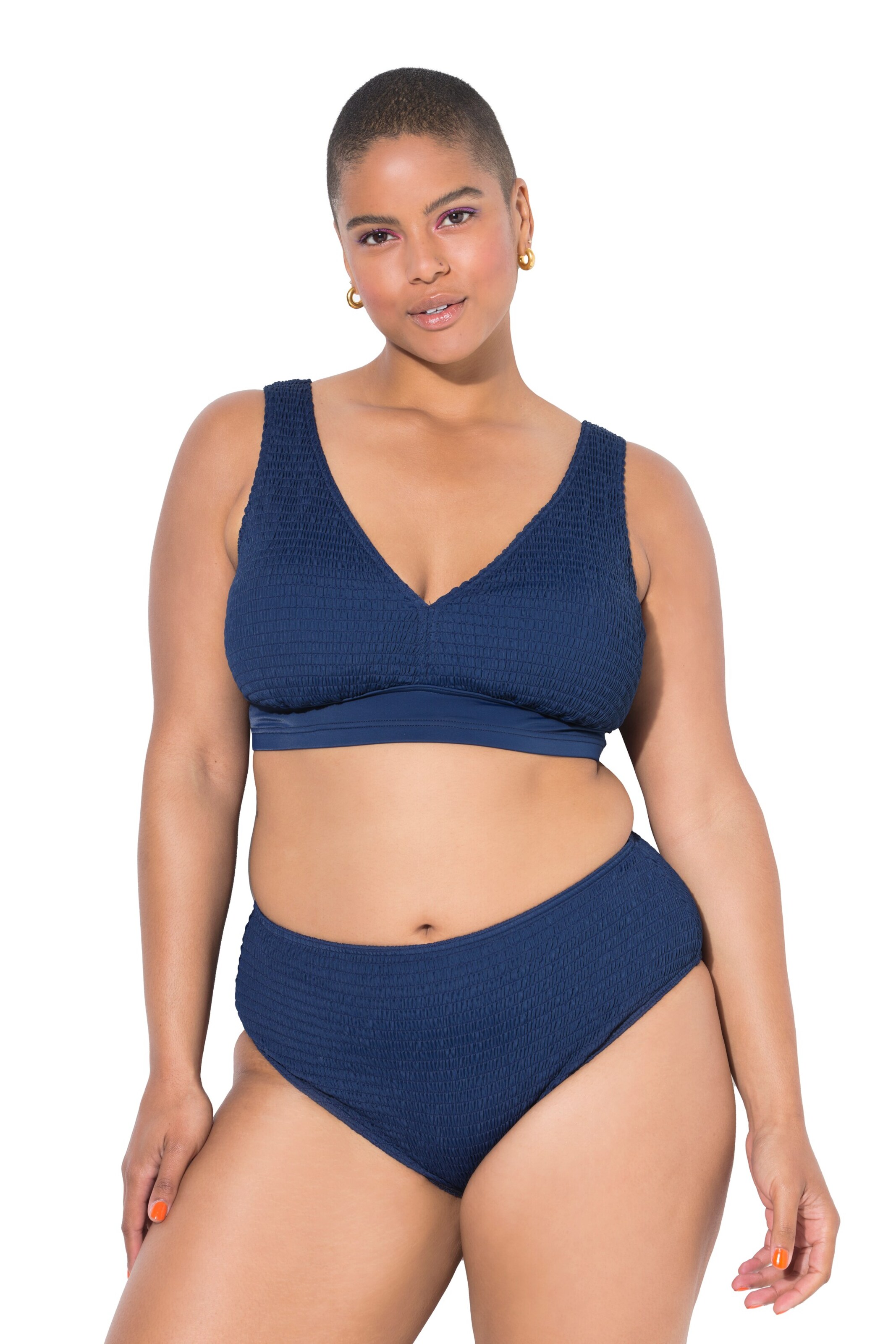 Studio Untold Bikinihose in Blau: Vorderseite
