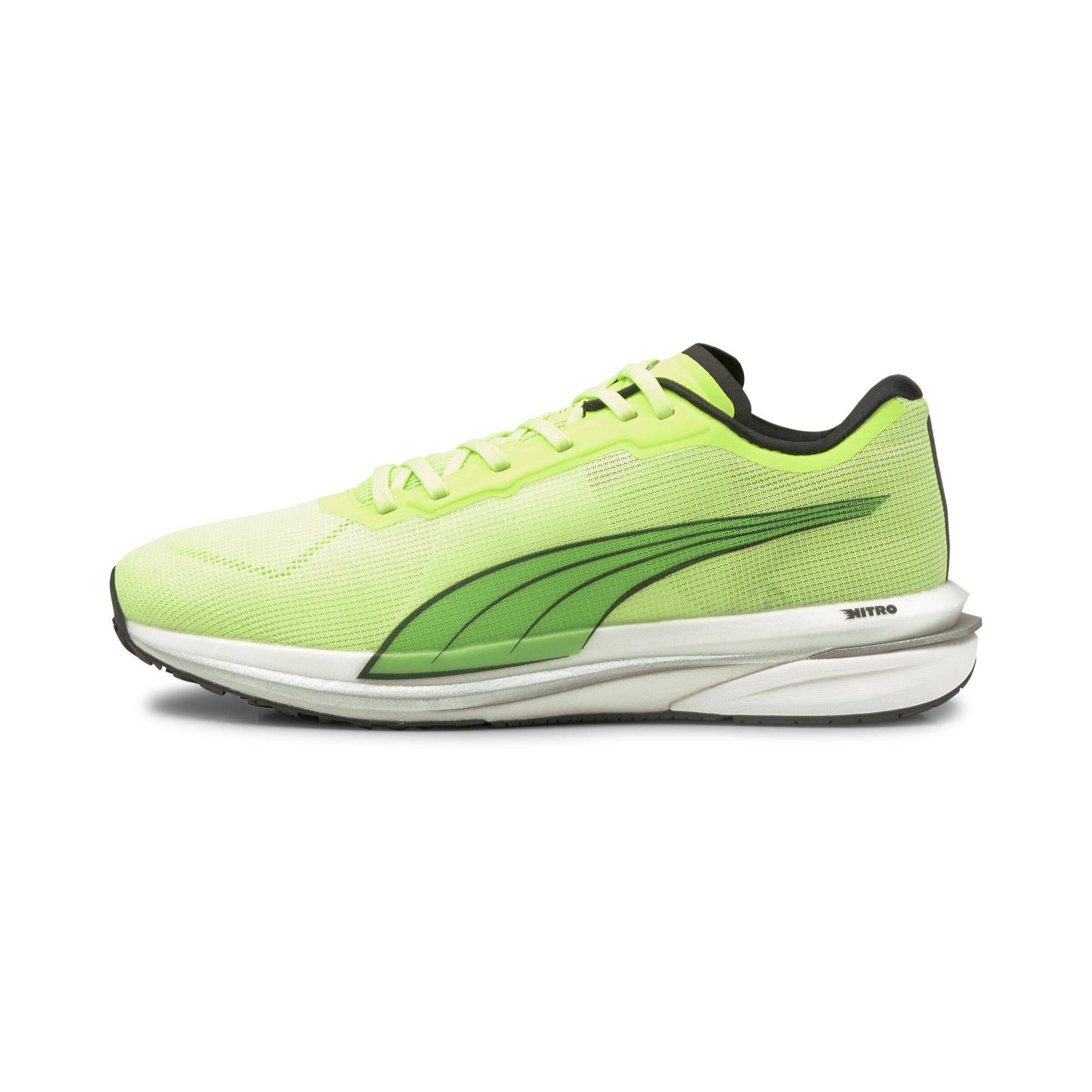 Scarpa sportiva 'Velocity Nitro' di PUMA in verde: frontale