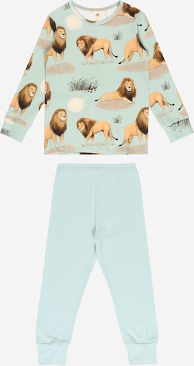 Walkiddy Pajamas in Turquoise / Light brown, Item view