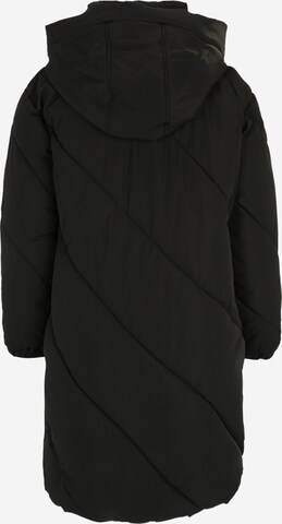 Vero Moda Petite Mantel 'Elanor Dora' in Schwarz