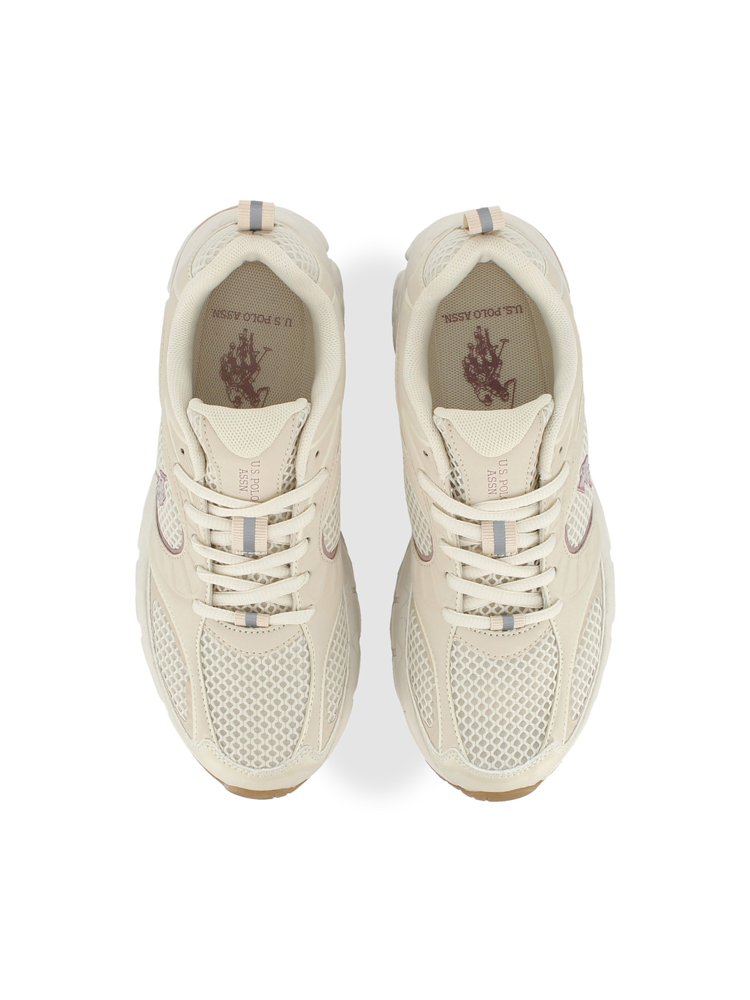 Baskets basses 'Swift' US POLO ASSN. en beige