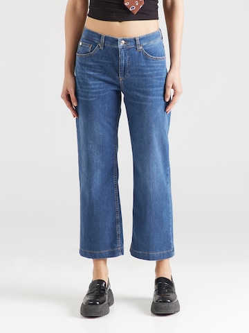MAC Loosefit Jeans i blå: framsida