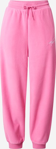 Effilé Pantalon Tommy Jeans en rose : devant