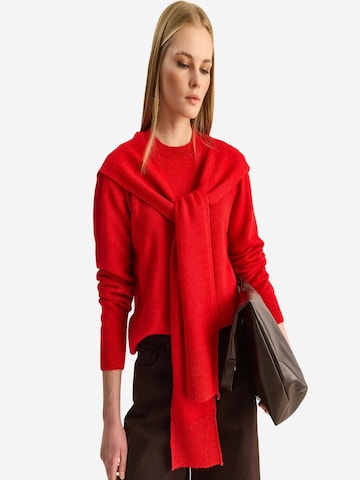Bianco Lucci Kampsun 'Pullover', värv punane